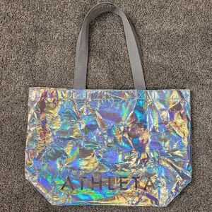 Athleta Holographic Beach Bag